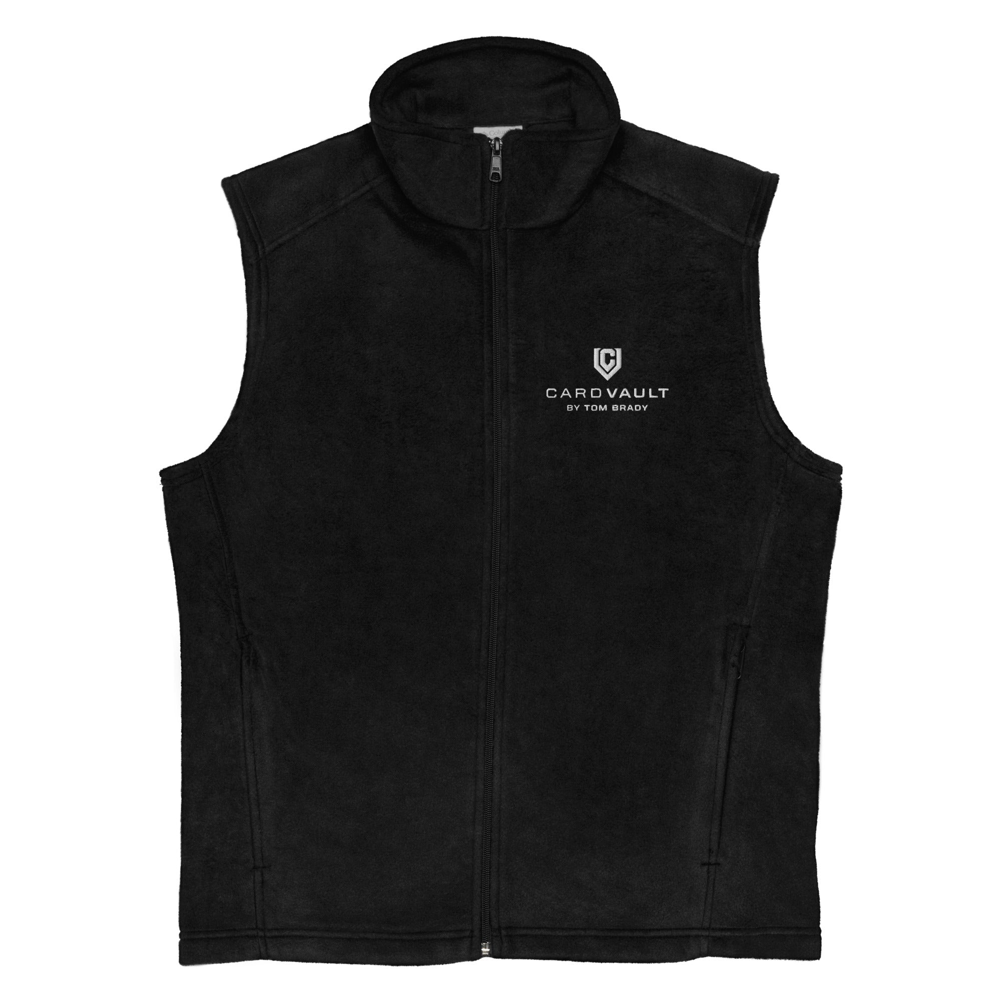 Card Vault by Tom Brady Men's Columbia fleece vest – BigNight