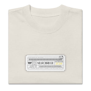 "Neuroticket" BreakBomb Oversized faded t-shirt