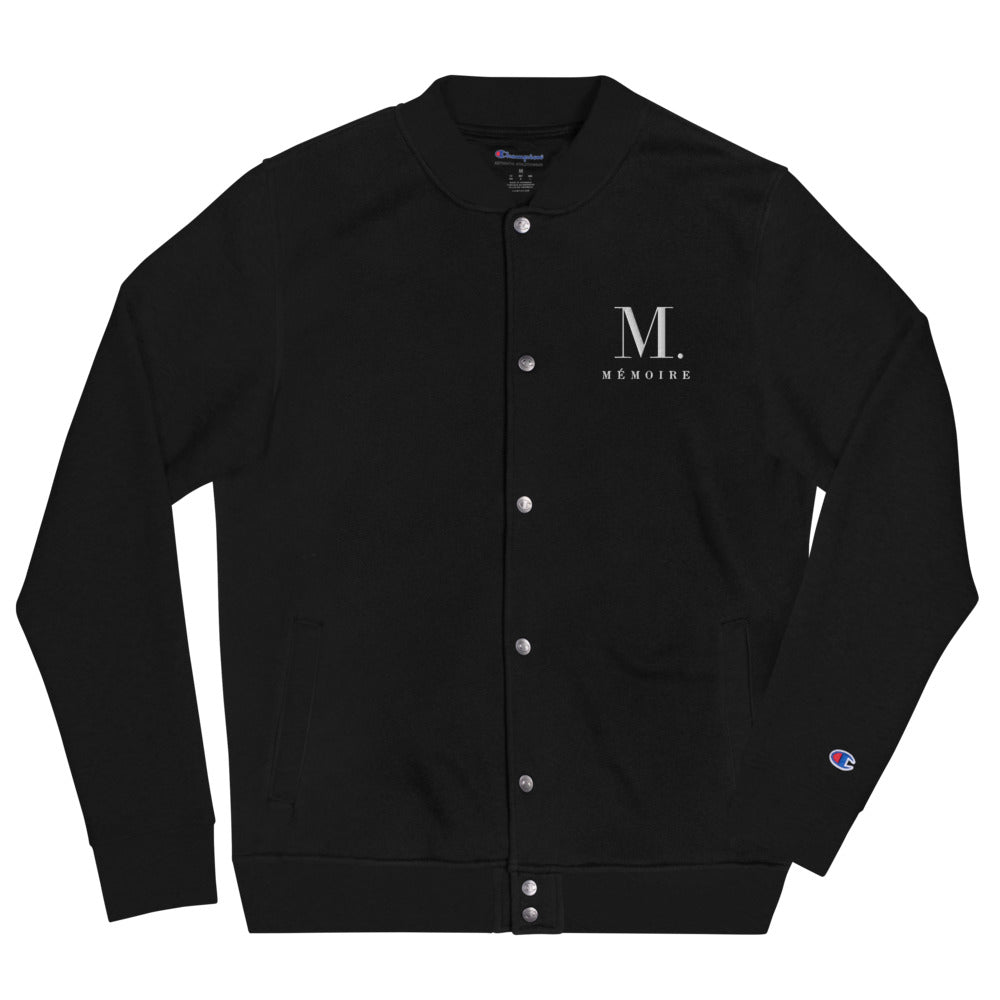 Mémoire Embroidered Champion Bomber Jacket