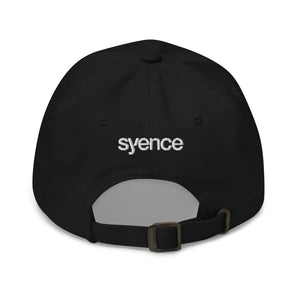 Syence dad hat - black