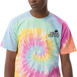 Music You're Missing Oversized Tie-Dye T-shirt